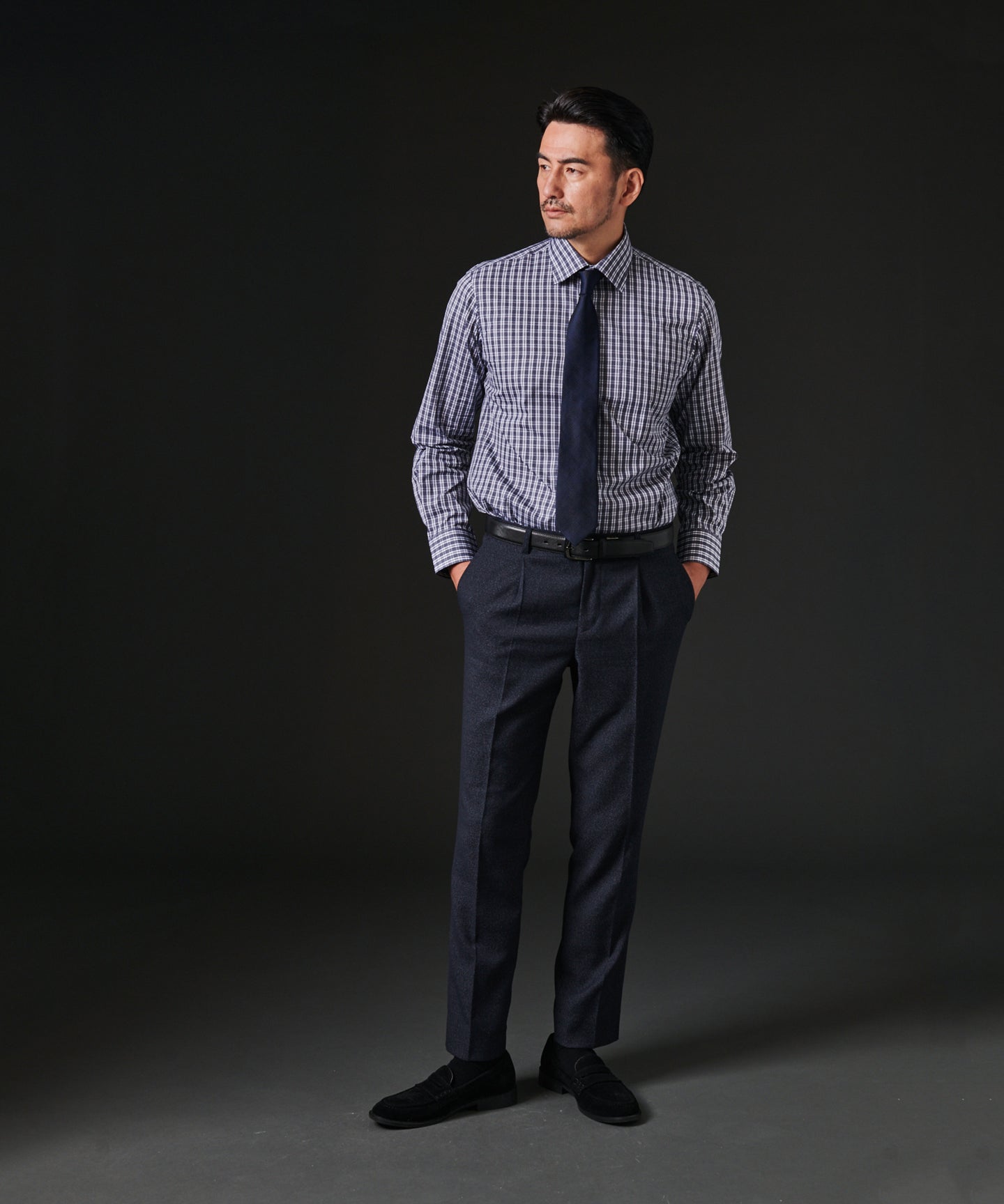 HIROKO KOSHINO 地柄ネクタイ